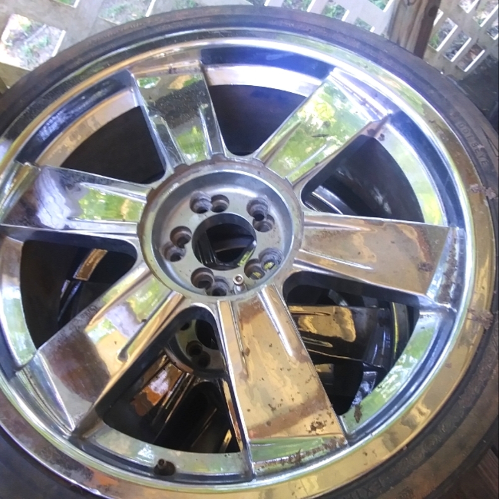 Car rims 20inch Chrome Rims that will fit anything